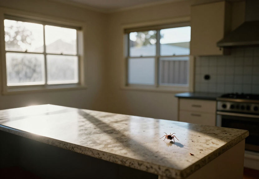 Termite damage in a Lewisham home before treatment